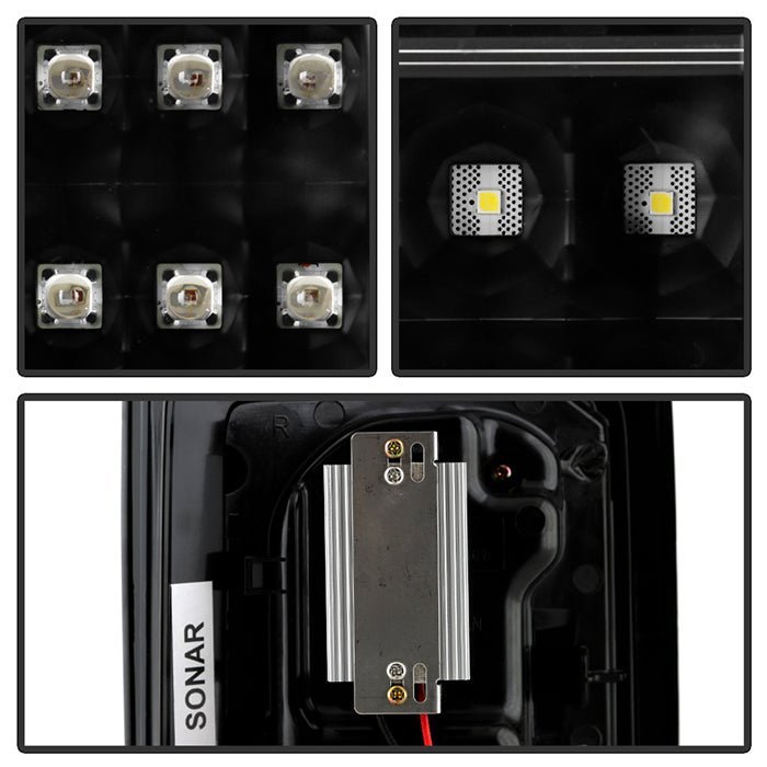 Jeep Wrangler (JK JKU) 07-18 LED Tail Lights - Black