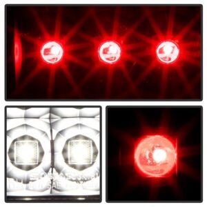 Jeep Wrangler (JK JKU) 07-18 LED Tail Lights - Black - Image 6