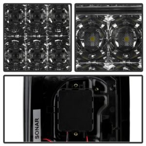 Jeep Wrangler (JK JKU) 07-18 LED Tail Lights - Smoke - Image 3