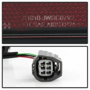 Jeep Wrangler (JK JKU) 07-18 Version 2 Light Bar Sequential Turn Signal LED Tail Lights - Black - Image 5