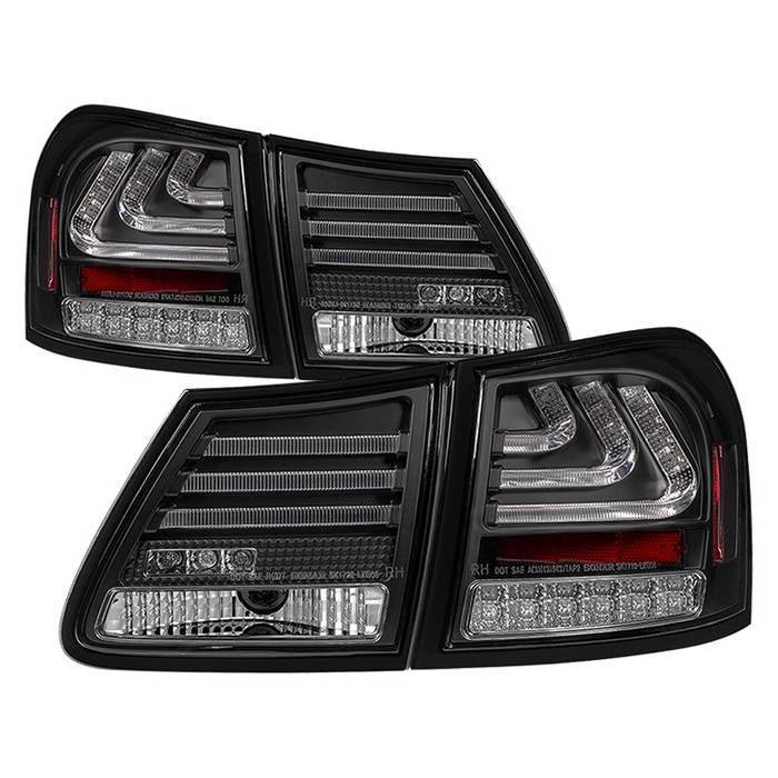 Lexus GS 350 07-11 LED Tail Lights - Black