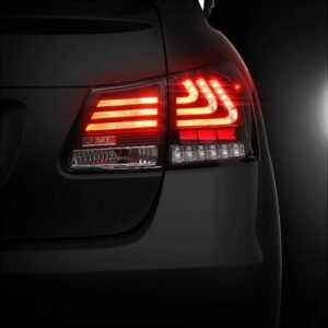 Lexus GS 350 07-11 LED Tail Lights - Black - Image 9