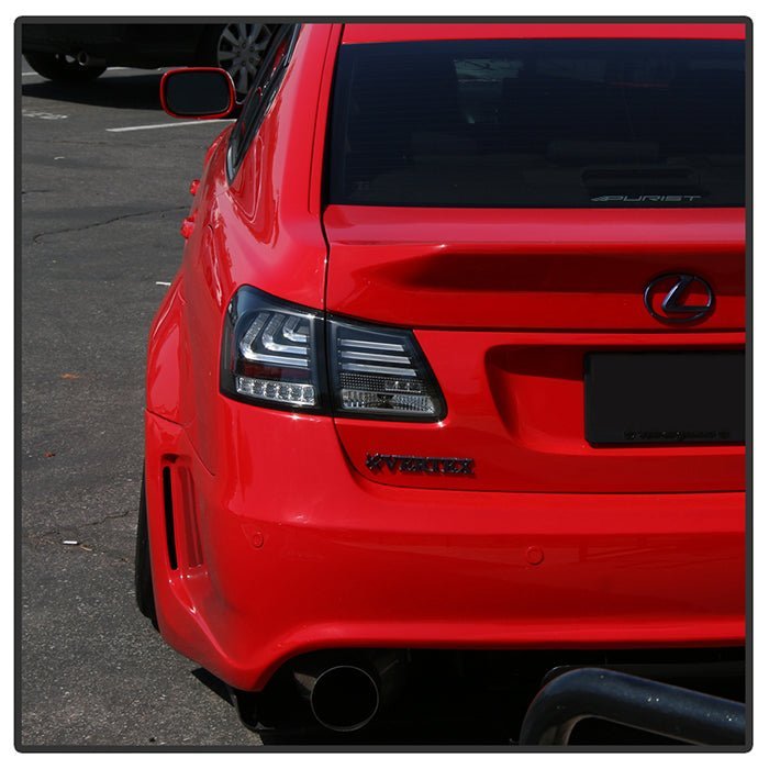 Lexus GS 350 07-11 LED Tail Lights - Black