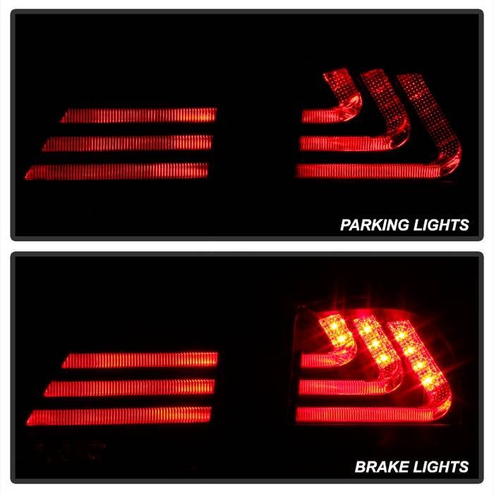 Lexus GS 350 07-11 LED Tail Lights - Black