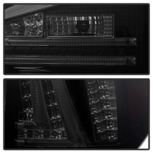 Lexus IS250 06-08 LED Tail Lights - Black Smoke - Image 3