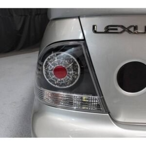 Lexus IS 300 01-05 LED Tail Lights - Black - Image 2