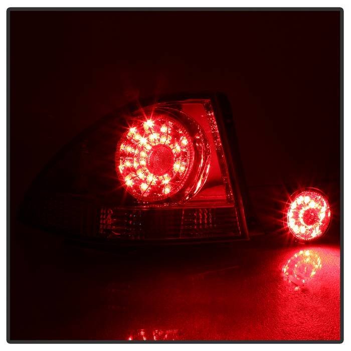 Lexus IS 300 01-03 LED Tail Lights - Red Clear