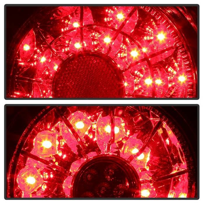 Lexus IS 300 01-03 LED Tail Lights - Red Clear