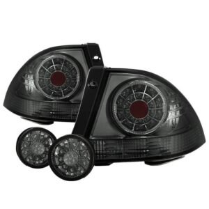 Lexus IS 300 01-03 ( With Inner Trunk Lights ) LED Tail Lights - Smoke - Image 1