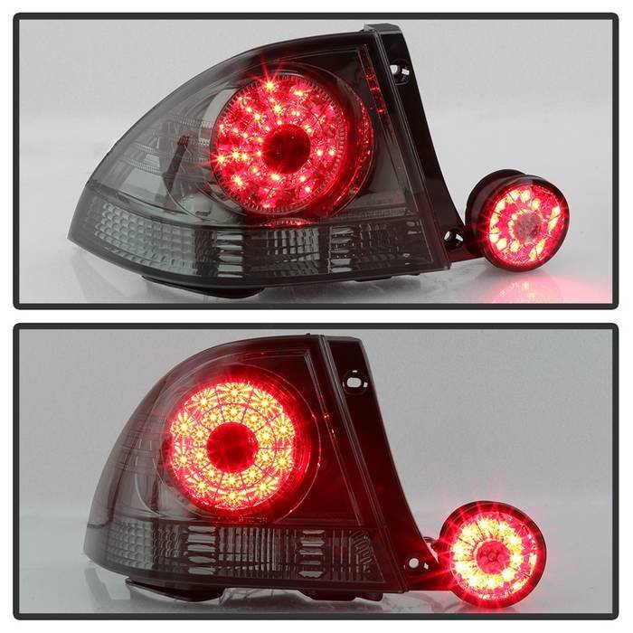 Lexus IS 300 01-03 ( With Inner Trunk Lights ) LED Tail Lights - Smoke