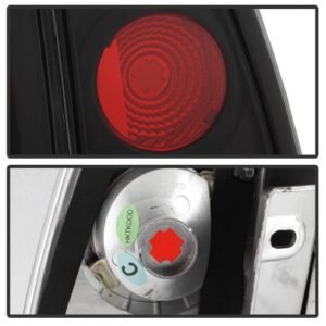 Lincoln Navigator 03-06 Euro Style Tail Lights - Black - Image 5
