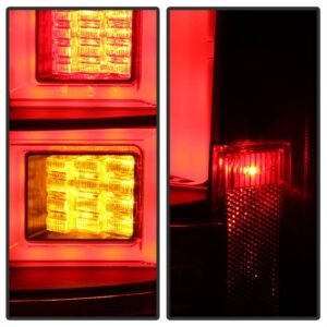 Land Rover Discovery LR4 10-14 Light Bar LED Tail Lights - Black - Image 6