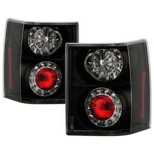 Land Rover Range Rover HSE 03-05 LED Tail Lights - Black - Image 1