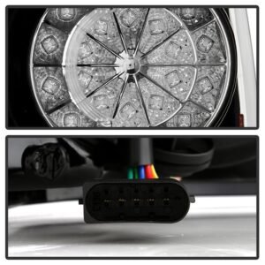 Land Rover Range Rover HSE 03-05 LED Tail Lights - Black - Image 4
