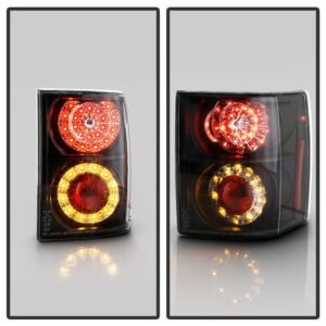 Land Rover Range Rover HSE 03-05 LED Tail Lights - Black - Image 7