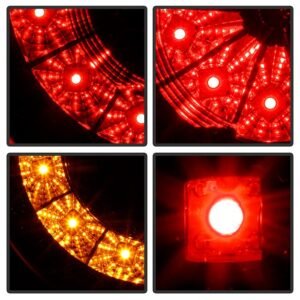 Land Rover Range Rover HSE 03-05 LED Tail Lights - Black - Image 9