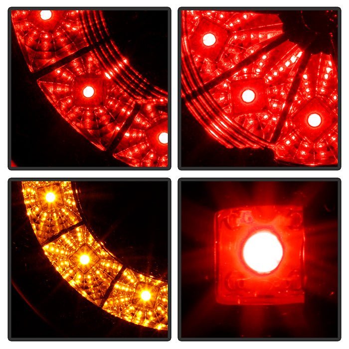 Land Rover Range Rover HSE 03-05 LED Tail Lights - Black