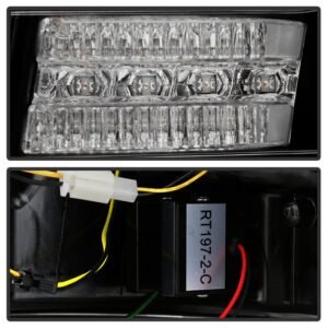 Land Rover Range Rover Sport 06-09 LED Tail Lights - Black - Image 4