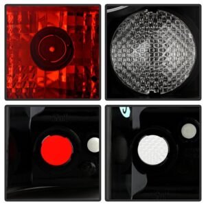 Land Rover Range Rover Sport 06-09 LED Tail Lights - Black - Image 5