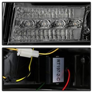 Land Rover Range Rover Sport 06-09 LED Tail Lights - Smoke - Image 4