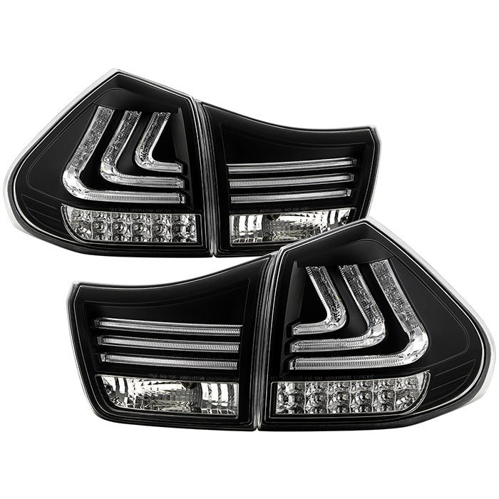 Lexus RX330 / RX350 04-09 LED Tail Lights - Black