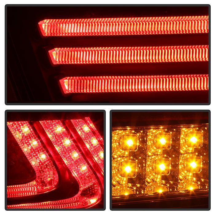 Lexus RX330 / RX350 04-09 LED Tail Lights - Black