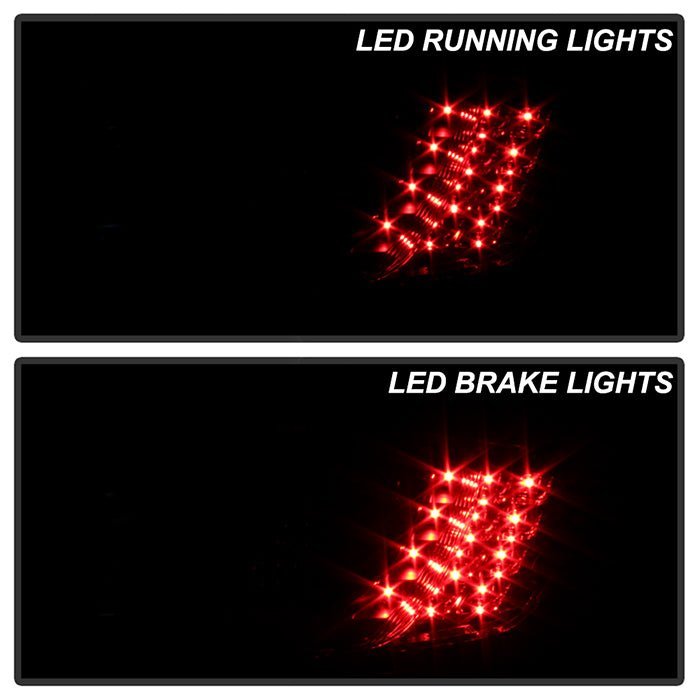Mazda 3 03-08 4Dr Sedan ( Non Hatchback ) LED Tail Lights - Smoke
