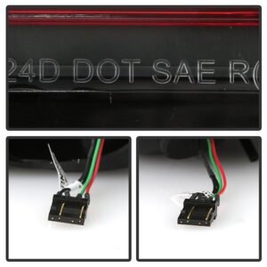 Mazda 6 03-08 4/5DR LED Tail Lights - Black - Image 5