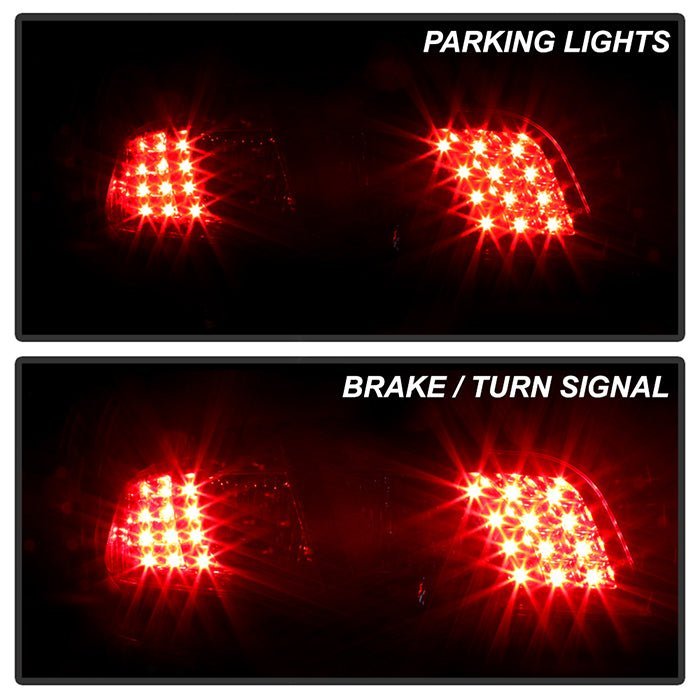 Mazda 6 03-08 4/5DR LED Tail Lights - Black