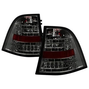 Mercedes Benz W163 M-Class ML 98-05 LED Tail Lights - Smoke - Image 1
