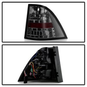 Mercedes Benz W163 M-Class ML 98-05 LED Tail Lights - Smoke - Image 2
