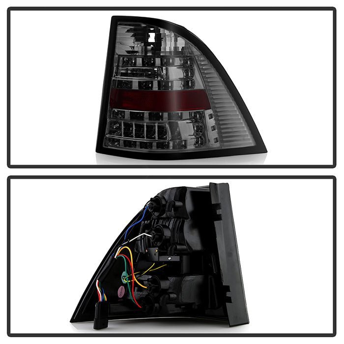 Mercedes Benz W163 M-Class ML 98-05 LED Tail Lights - Smoke