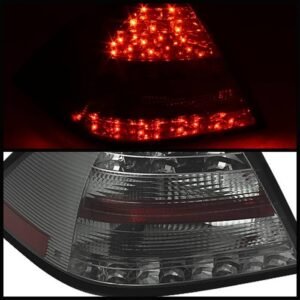 Mercedes Benz W203 C-Class 05-07 4DR Sedan LED Tail Lights - Smoke - Image 3