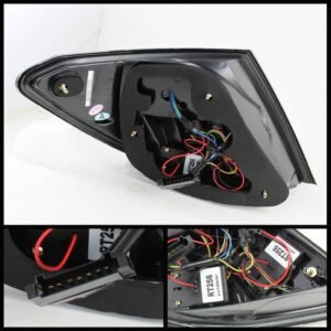 Mercedes Benz W204 C-Class 08-11 LED Tail Lights - Smoke - Image 2