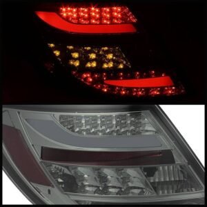 Mercedes Benz W204 C-Class 08-11 LED Tail Lights - Smoke - Image 3