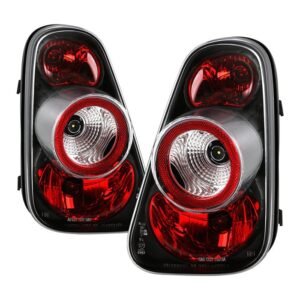 Mini Cooper 02-06 / Cooper Convertibles 05-08 Euro Style Tail Lights - Black - Image 1