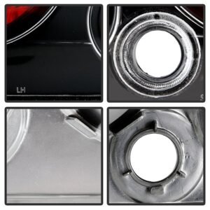 Mitsubishi Eclipse 00-02 Euro Style Tail Lights - Black - Image 5