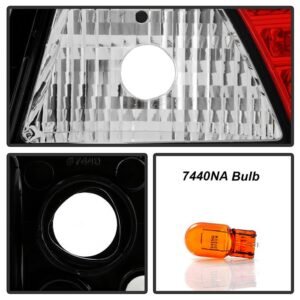 Mitsubishi Lancer / Evolution X 08-14 ( WillNot Fit SportBack ) LED Tail Lights - Black - Image 4