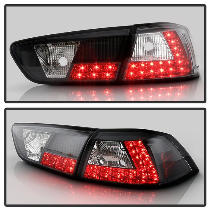 Mitsubishi Lancer / Evolution X 08-14 ( WillNot Fit SportBack ) LED Tail Lights - Black