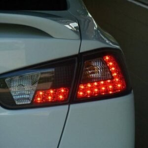 Mitsubishi Lancer / Evolution X 08-14 LED Tail Lights - Smoke - Image 2