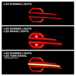 Mazda Miata MX-5 2016-2020 LED Tail Lights - Black - Image 11