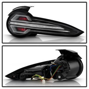 Mazda Miata MX-5 2016-2020 LED Tail Lights - Black - Image 2