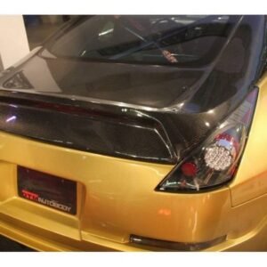 Nissan 350Z 03-05 Euro Style Tail Lights - Black - Image 2