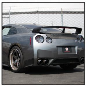 Nissan GTR 09-15 LED Tail Lights - Black - Image 9