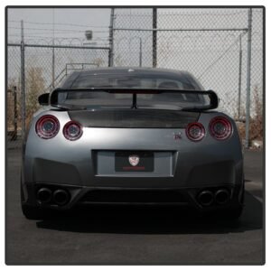 Nissan GTR 09-15 LED Tail Lights - Black - Image 10