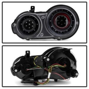 Nissan GTR 09-15 LED Tail Lights - Black - Image 2