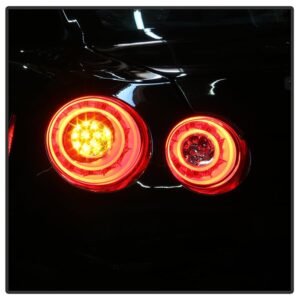 Mitsubishi Lancer / Evolution X 08-14 Version 2 LED Tail Lights - Black - Image 8