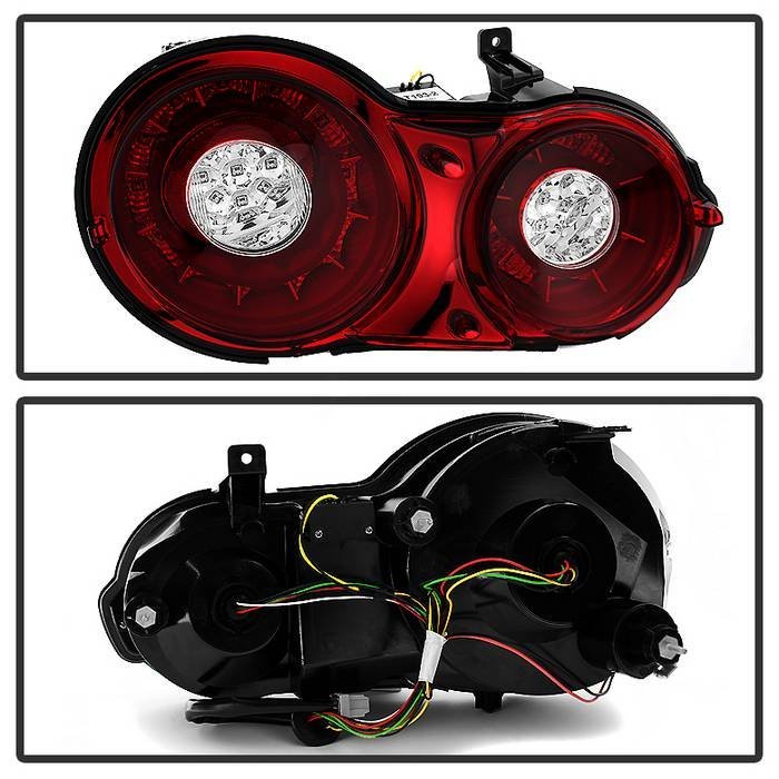 Mitsubishi Lancer / Evolution X 08-14 Version 2 LED Tail Lights - Black