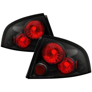 Nissan Sentra 00-03 Euro Style Tail Lights - Black - Image 1
