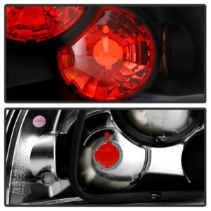 Nissan Sentra 00-03 Euro Style Tail Lights - Black - Image 4
